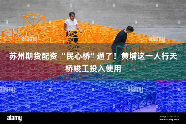 苏州期货配资 “民心桥”通了！黄埔这一人行天桥竣工投入使用