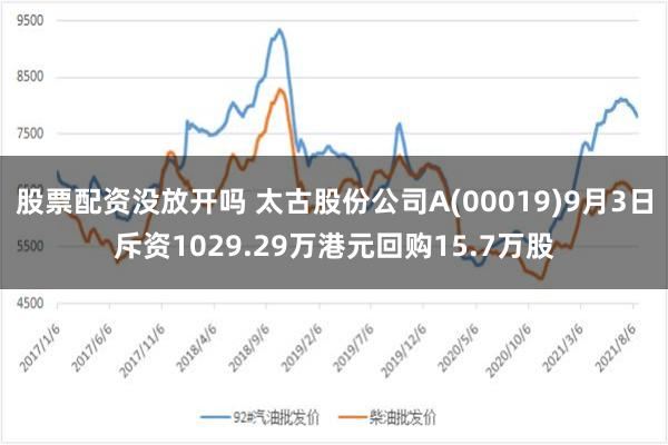 股票配资没放开吗 太古股份公司A(00019)9月3日斥资1029.29万港元回购15.7万股